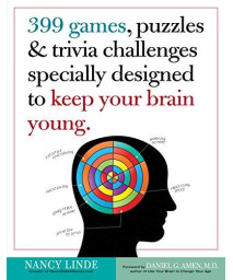 399 Games, Puzzles & Trivia Challenges Specially Designed To Keep Your Brain Young.