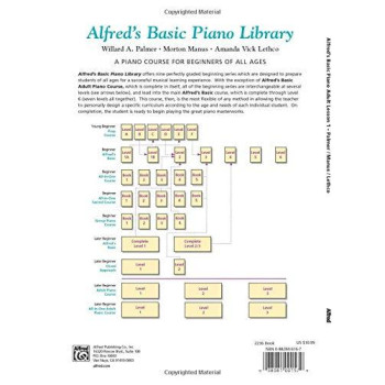 Alfred'S Basic Adult Piano Course: Lesson Book, Level One (Alfred'S Basic Adult Piano Course, Bk 1)