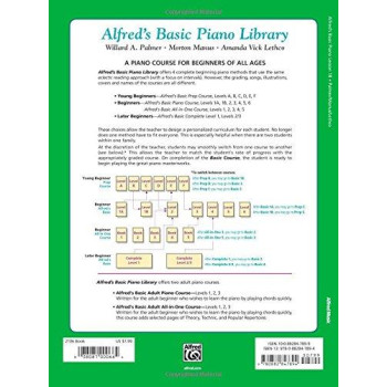 Alfred'S Basic Piano Library Lesson Book, Bk 1B (Alfred'S Basic Piano Library, Bk 1B)