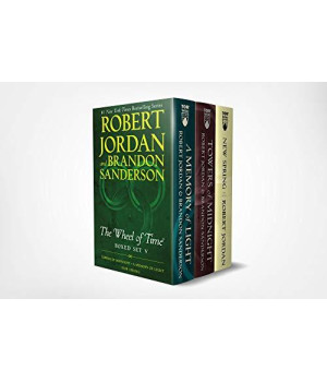 Wheel Of Time Premium Boxed Set V: Book Thirteen: Towers Of Midnight, Book Fourteen: A Memory Of Light, Prequel: New Spring