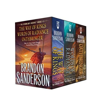 Stormlight Archive Mm Boxed Set I, Books 1-3: The Way Of Kings, Words Of Radiance, Oathbringer (The Stormlight Archive)