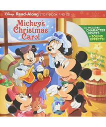 Mickey'S Christmas Carol Read-Along Storybook And Cd