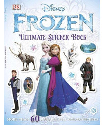 Ultimate Sticker Book: Frozen: More Than 60 Reusable Full-Color Stickers