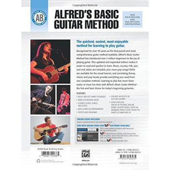 Alfred'S Basic Guitar Method, Bk 1: The Most Popular Method For Learning How To Play, Book & Online Audio (Alfred'S Basic Guitar Library)