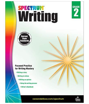 Spectrum | Writing Workbook | 2Nd Grade, 112Pgs