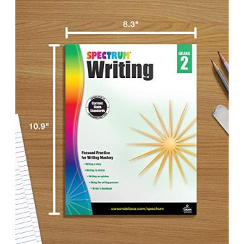 Spectrum | Writing Workbook | 2Nd Grade, 112Pgs