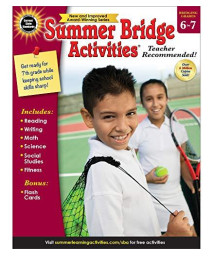 Summer Bridge Activities | Bridging Grades 6-7 | Summer Learning Workbook | 160Pgs