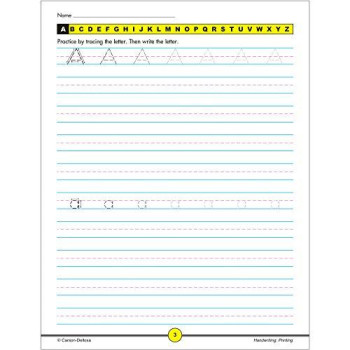 Handwriting: Printing (Brighter Child: Grades K-2)