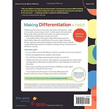 Making Differentiation A Habit: How To Ensure Success In Academically Diverse Classrooms (Free Spirit Professional?)