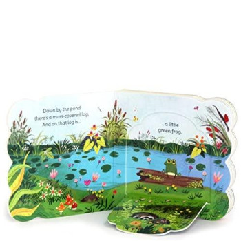Little Green Frog Chunky Lift-A-Flap Board Book (Babies Love)