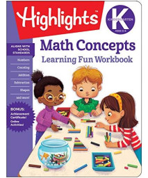 Kindergarten Math Concepts (Highlights Learning Fun Workbooks)