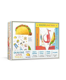 Dragons Love Tacos Party-In-A-Box: Includes Fold-Out Game, Banner, And 20 Sticker Sheets