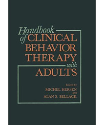 Handbook Of Clinical Behavior Therapy With Adults