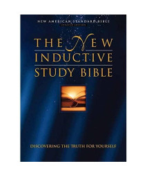 The New Inductive Study Bible      (Hardcover)