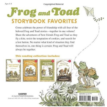Frog And Toad Storybook Favorites: Includes 4 Stories Plus Stickers! (I Can Read Level 2)