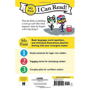 Pete the Kitty: Ready, Set, Go-Cart! (My First I Can Read)