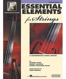 Essential Elements For Strings - Book 2 With Eei: Violin (Violon)