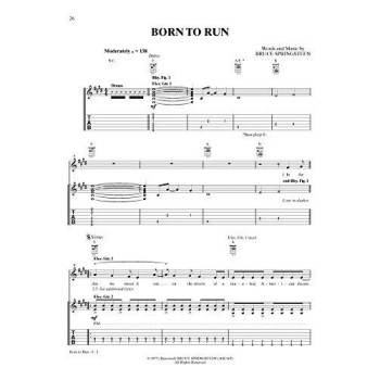 Bruce Springsteen Easy Guitar Songbook: Easy Guitar Tab
