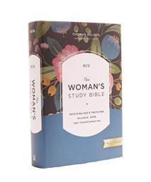 Niv, The Woman'S Study Bible, Hardcover, Full-Color: Receiving God'S Truth For Balance, Hope, And Transformation