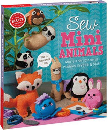 Klutz Sew Mini Animals Craft Kit