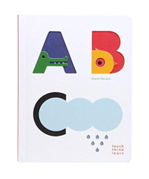 Touchthinklearn: Abc (Baby Board Books, Baby Touch And Feel Books, Sensory Books For Toddlers)