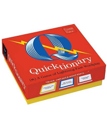Chronicle Books Quicktionary: A Game Of Lightning-Fast Wordplay