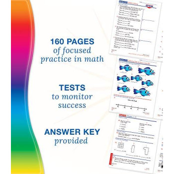 Spectrum Third Grade Math Workbook - Multiplication, Division, Fractions Mathematics With Examples, Tests, Answer Key For Homeschool Or Classroom (160 Pgs)