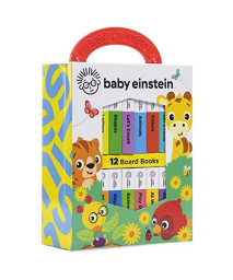 Baby Einstein - My First Library Board Book Block 12-Book Set - Pi Kids (Baby Einstein (Board Books))