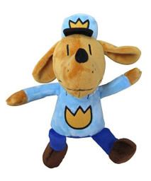 Merrymakers Dog Man Soft Plush Toy, 9.5-Inch, From Dav Pilkey'S Dog Man Book Series