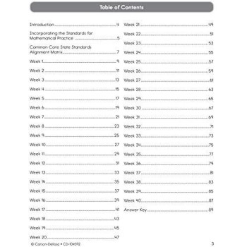 Carson Dellosa | Common Core Math 4 Today Workbook | 3Rd Grade, 96Pgs (Common Core 4 Today)