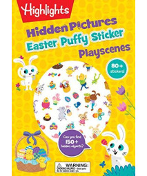 Easter Hidden Pictures Puffy Sticker Playscenes (Highlights Puffy Sticker Playscenes)