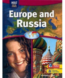 Geography Middle School, Europe And Russia: Student Edition 2009
