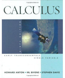 Calculus: Early Transcendentals, Single Variable