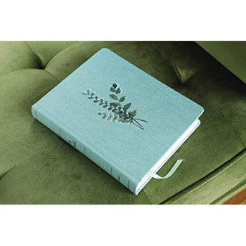 NIV, Journal the Word Bible, Double-Column, Cloth over Board, Teal, Red Letter, Comfort Print: Reflect, Take Notes, or Create Art Next to Your Favorite Verses