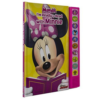Disney Minnie Mouse - I'm Ready to Read with Minnie Interactive Read-Along Sound Book - Great for Early Readers - PI Kids