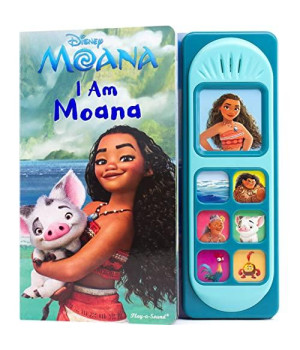 Disney Moana - I Am Moana Little Sound Book - PI Kids (Disney Moana: Play-A-Sound) (Play-A-Song)
