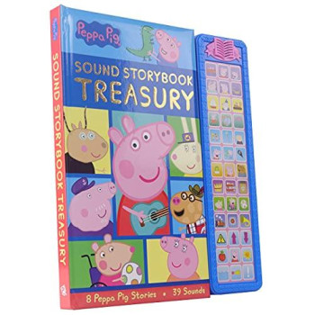 Peppa Pig - Sound Storybook Treasury 39-Button Sound Book - PI Kids (Play-A-Sound)
