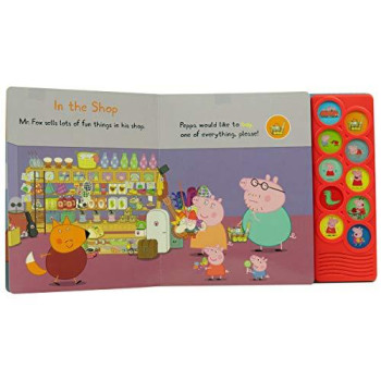 Peppa Pig - Away We Go 10-Button Sound Book - PI Kids (Play-A-Sound)