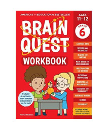 Brain Quest Workbook: 6th Grade Revised Edition (Brain Quest Workbooks)