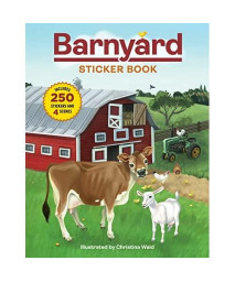 Barnyard Sticker Book: Includes 250 Stickers and 4 Scenes