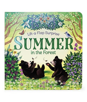 Summer In The Forest Deluxe Lift-a-Flap & Pop-Up Seasons Children's Board Book (Lift-a-flap Surprise)