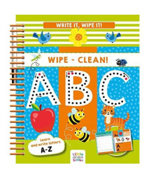 Write it, Wipe It! Wipe-Clean ABC