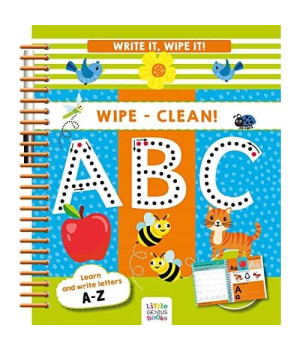 Write it, Wipe It! Wipe-Clean ABC