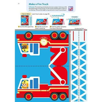 Play Smart Cutting and Pasting Age 3+: Preschool Activity Workbook with Stickers for Toddlers Ages 3, 4, 5: Build Strong Fine Motor Skills: Basic Scissor Skills (Full Color Pages)