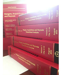 Mergers, Acquisitions, and Buyouts, August 2010: Five Volume Print Set