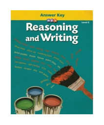 Reasoning and Writing - Additional Answer Key - Level E