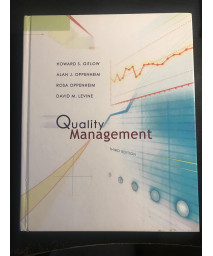 Quality Management, 3rd Edition