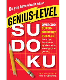 Genius-Level Sudoku