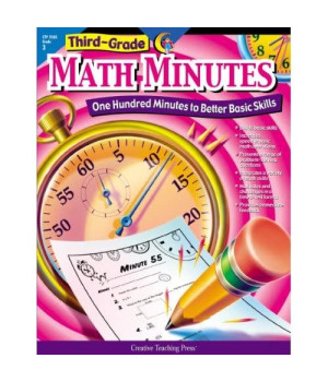 Math Minutes, 3rd Grade (CTP 2585) (One Hundred Minutes to Better Basic Skills)