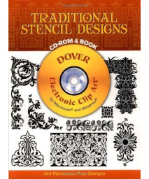 Traditional Stencil Designs (Book + CD-ROM)